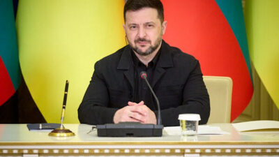 Ukrayna Devlet Başkanı Volodimir Zelensk, Rusya’nın gece saatlerinde Kiev ve