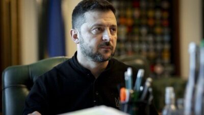 Ukrayna Devlet Başkanı Volodimir Zelenski, görüşmede özellikle Kostiantynivka, Slovyansk ve