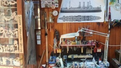 İstanbul’un Beyoğlu ilçesinde yaşayan Metin Güzel’in 50 yıldır yaptığı gemi