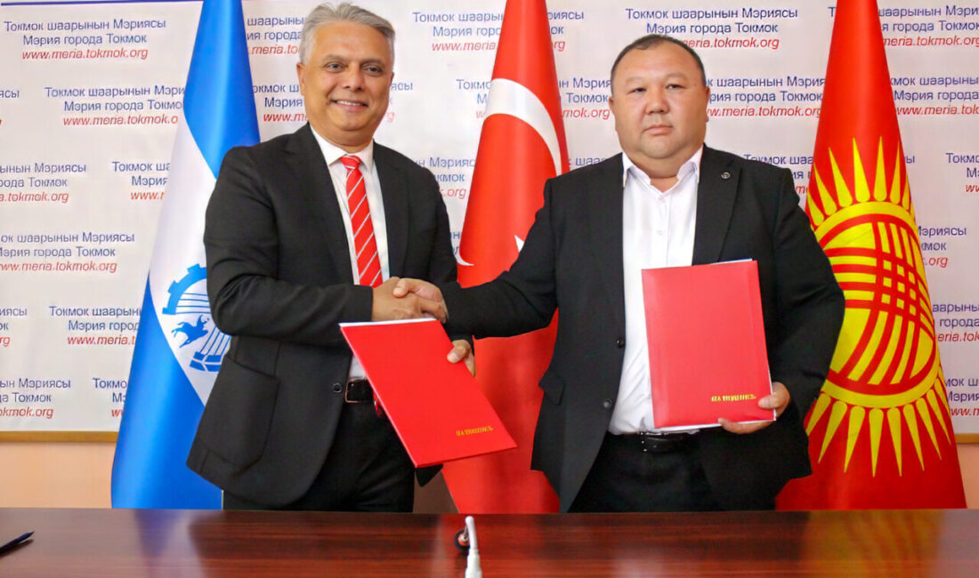 Antalya Muratpaşa Belediye Başkanı Ümit Uysal, Kırgızistan’ın İpek Yolu üzerinde